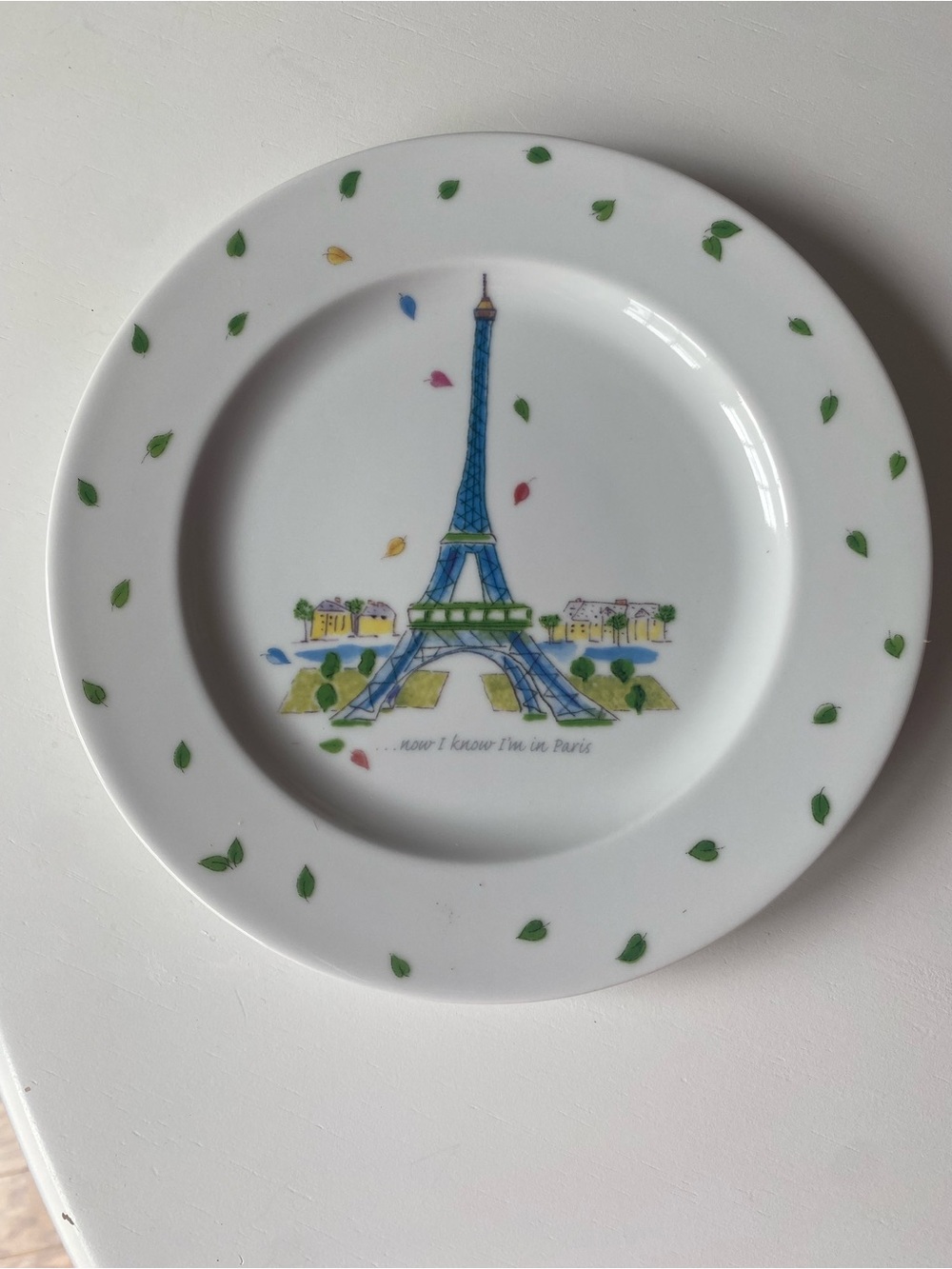 NIB Jill Butler Souvenirs of Paris Salad/Dessert Plates 7” Set of 4